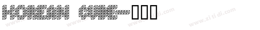 Korean CUBE字体转换